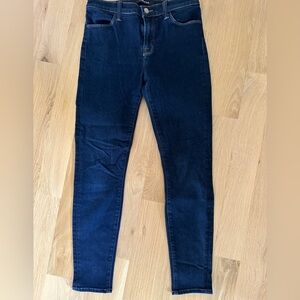 J Brand Súper Dark Blue Women’s Skinny Jeans
